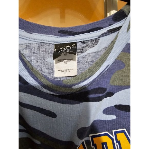 Code V Camouflage Rams Army TSHIRT Men Size X-Large - Picture 3 of 4